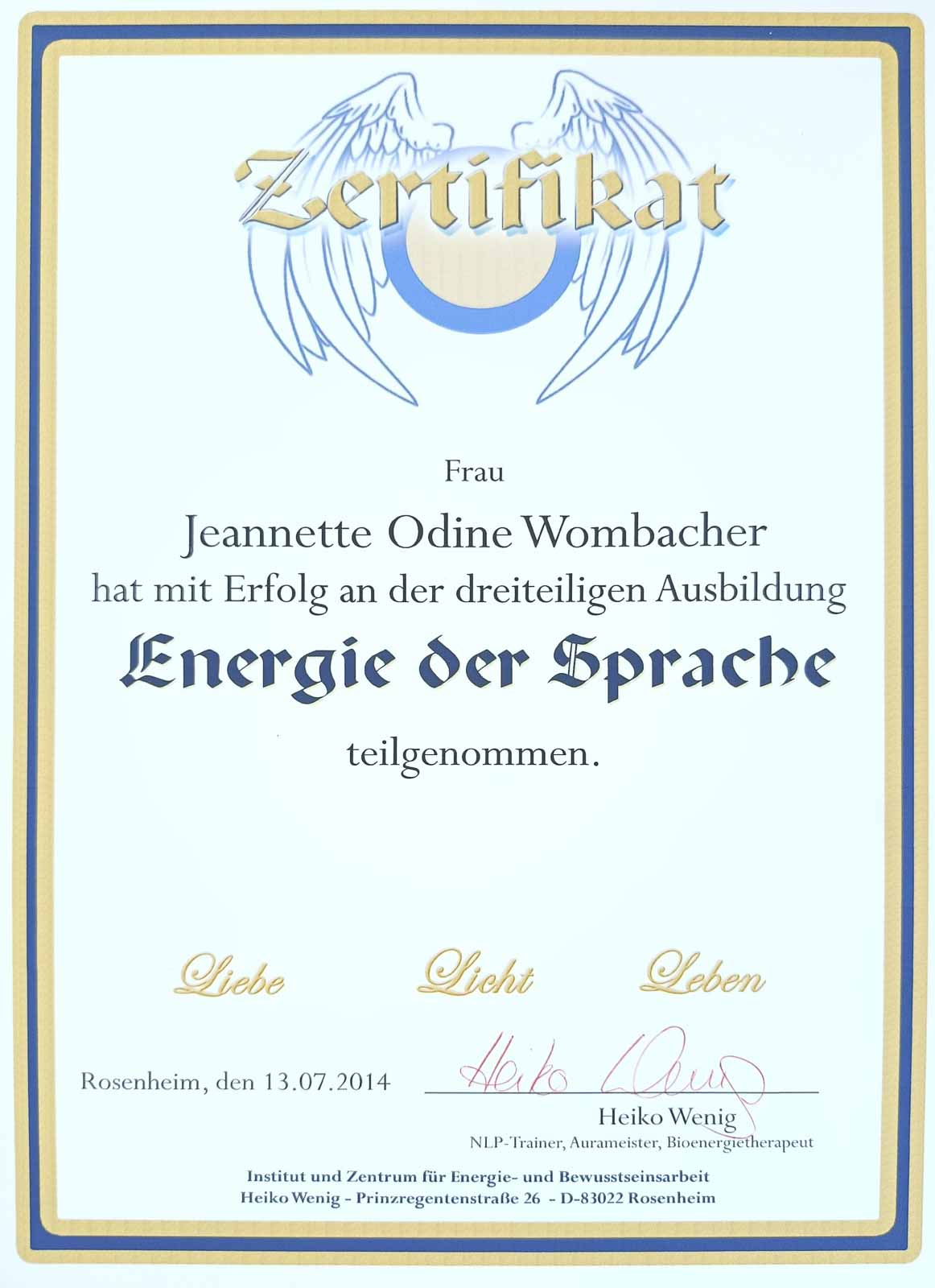 jeannette odine wombacher
